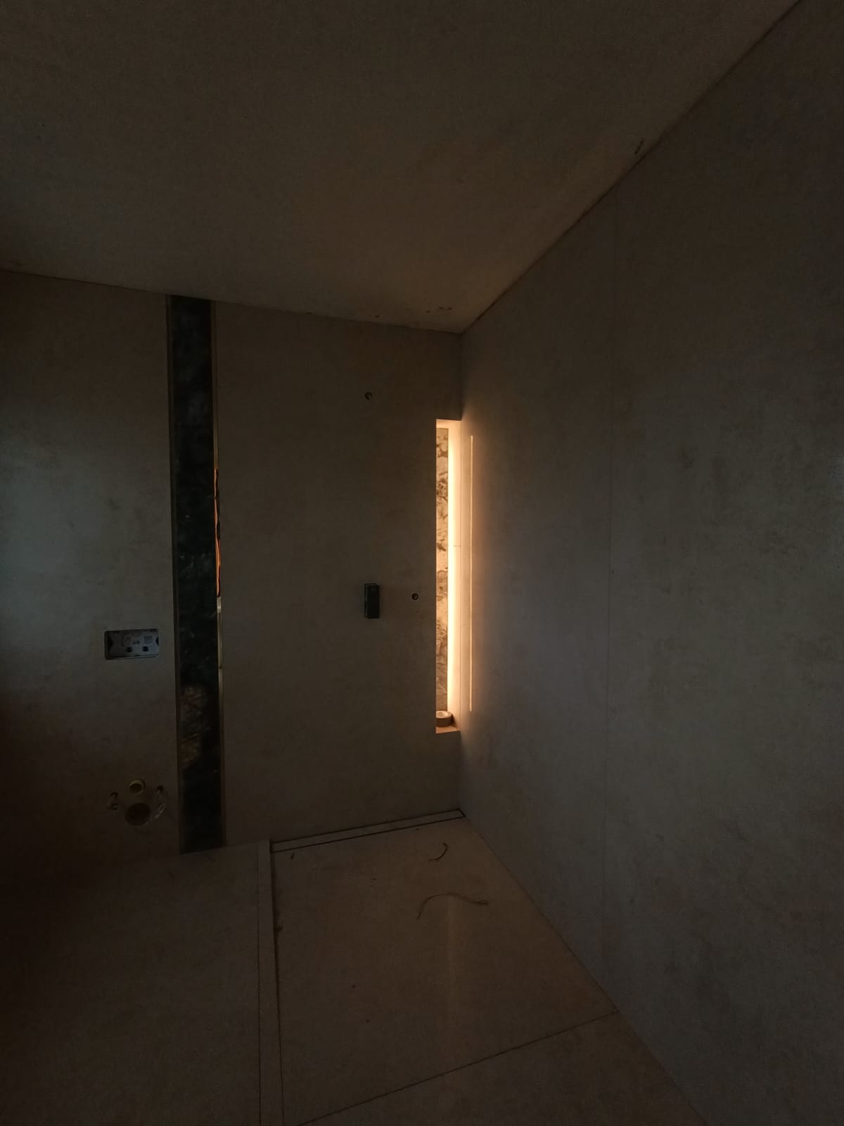 LED łazienka - efekt